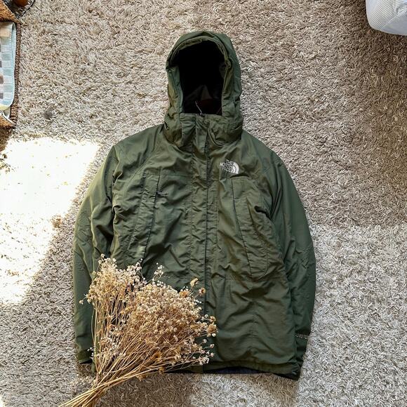 The North Face Green 3 in 1 Jacket Gore Tex Ski Nylon Women’s Size L - Picture 1 of 16